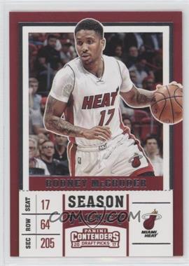 2017-18 Panini Contenders Draft Picks - [Base] #42.2 - Season Variation - Rodney McGruder