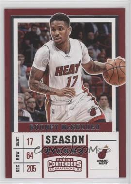 2017-18 Panini Contenders Draft Picks - [Base] #42.2 - Season Variation - Rodney McGruder