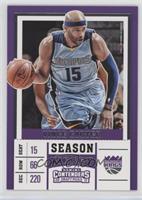 Season Variation - Vince Carter