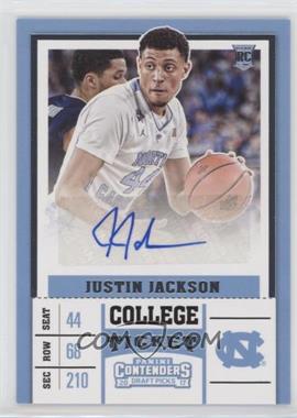 2017-18 Panini Contenders Draft Picks - [Base] #68.1 - College - Justin Jackson