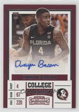 2017-18 Panini Contenders Draft Picks - [Base] #84 - College - Dwayne Bacon