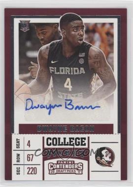 2017-18 Panini Contenders Draft Picks - [Base] #84 - College - Dwayne Bacon