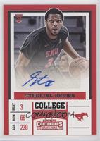 College - Sterling Brown