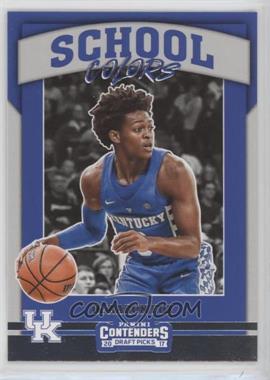 2017-18 Panini Contenders Draft Picks - School Colors #7 - De'Aaron Fox