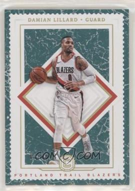 2017-18 Panini Cornerstones - [Base] - Marble #4 - Damian Lillard /10