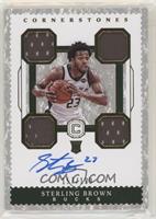 Rookie Cornerstones - Sterling Brown #/199