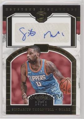 2017-18 Panini Cornerstones - Keystone Signatures - Gold #KS-SDT - Sindarius Thornwell /10