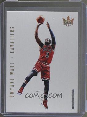 2017-18 Panini Court Kings - Blank Slate #14 - Dwyane Wade