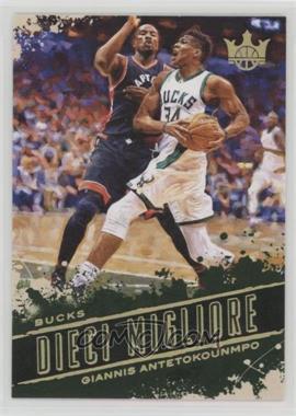 2017-18 Panini Court Kings - Dieci Migliore #6 - Giannis Antetokounmpo