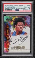 De'Aaron Fox [PSA 8 NM‑MT] #/100