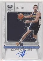 Silhouettes Rookies - Tyler Lydon #/199