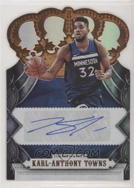 2017-18 Panini Crown Royale - Crown Autographs #CA-KAT - Karl-Anthony Towns /49