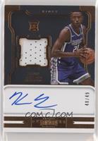 Rookie Jersey Autographs - Harry Giles #/49