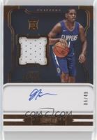 Rookie Jersey Autographs - Jawun Evans #/49