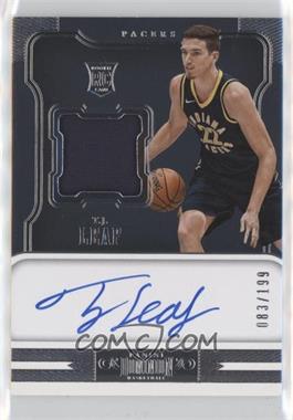 2017-18 Panini Dominion - [Base] #152 - Rookie Jersey Autographs - TJ Leaf /199