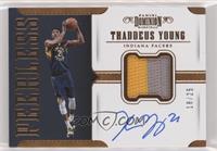 Thaddeus Young #/25