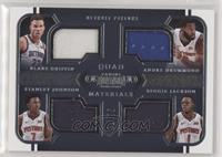 Blake Griffin, Andre Drummond, Reggie Jackson, Stanley Johnson #/75