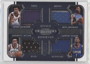 2017-18 Panini Dominion - Quad Rookies #14 - Josh Jackson, Wes Iwundu, Jarrett Allen, Jawun Evans /99