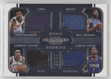 2017-18 Panini Dominion - Quad Rookies #14 - Josh Jackson, Wes Iwundu, Jarrett Allen, Jawun Evans /99