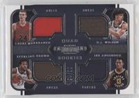 Lauri Markkanen, D.J. Wilson, Sterling Brown, Ike Anigbogu #/99