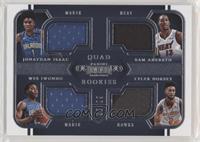 Jonathan Isaac, Bam Adebayo, Wes Iwundu, Tyler Dorsey #/99