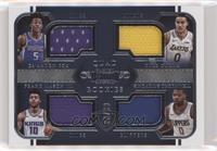 De'Aaron Fox, Kyle Kuzma, Frank Mason III, Sindarius Thornwell #/99