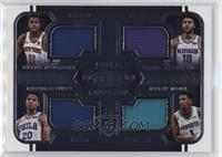 Frank Ntilikina, Frank Mason III, Markelle Fultz, Malik Monk #/99