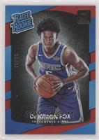 Rated Rookies - De'Aaron Fox [EX to NM] #/99