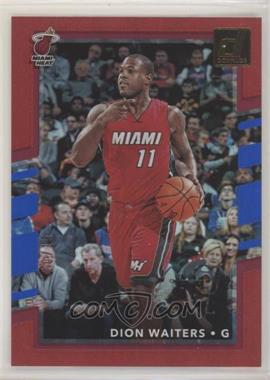 2017-18 Panini Donruss - [Base] - Holo Red and Blue Laser #79 - Dion Waiters /15