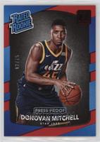 Rated Rookies - Donovan Mitchell #/75