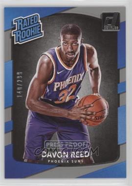 2017-18 Panini Donruss - [Base] - Press Proof Silver #169 - Rated Rookies - Davon Reed /299