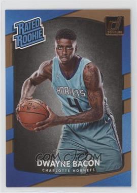 2017-18 Panini Donruss - [Base] #161 - Rated Rookies - Dwayne Bacon