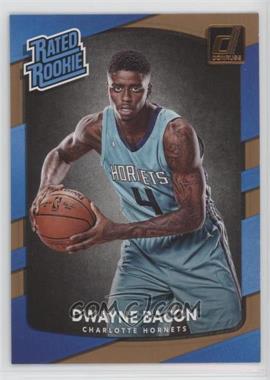 2017-18 Panini Donruss - [Base] #161 - Rated Rookies - Dwayne Bacon