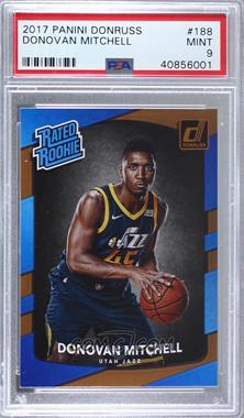 2017-18 Panini Donruss - [Base] #188 - Rated Rookies - Donovan Mitchell [PSA 9 MINT]