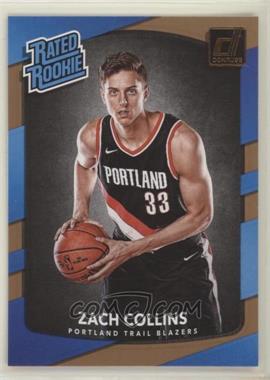 2017-18 Panini Donruss - [Base] #191 - Rated Rookies - Zach Collins