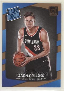 2017-18 Panini Donruss - [Base] #191 - Rated Rookies - Zach Collins