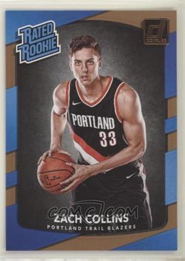 2017-18 Panini Donruss - [Base] #191 - Rated Rookies - Zach Collins