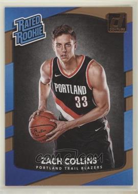 2017-18 Panini Donruss - [Base] #191 - Rated Rookies - Zach Collins