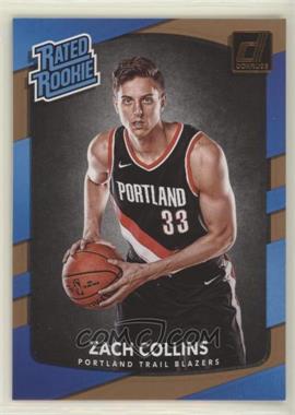 2017-18 Panini Donruss - [Base] #191 - Rated Rookies - Zach Collins