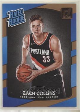 2017-18 Panini Donruss - [Base] #191 - Rated Rookies - Zach Collins