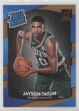 2017-18 Panini Donruss - [Base] #198 - Rated Rookies - Jayson Tatum