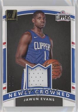 2017-18 Panini Donruss - Newly Crowned Rookie Jerseys - Prime #NC-JE - Jawun Evans /10