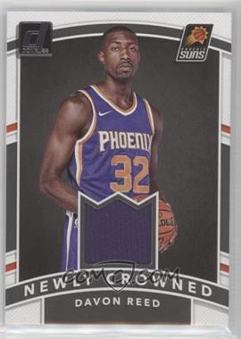 2017-18 Panini Donruss - Newly Crowned Rookie Jerseys #NC-DR - Davon Reed