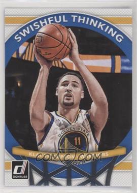 2017-18 Panini Donruss - Swishful Thinking #1 - Klay Thompson