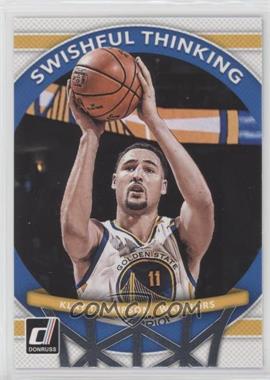 2017-18 Panini Donruss - Swishful Thinking #1 - Klay Thompson