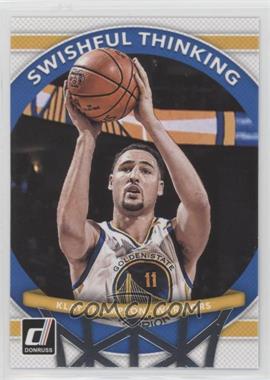 2017-18 Panini Donruss - Swishful Thinking #1 - Klay Thompson