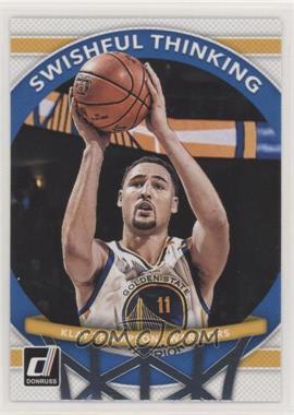 2017-18 Panini Donruss - Swishful Thinking #1 - Klay Thompson