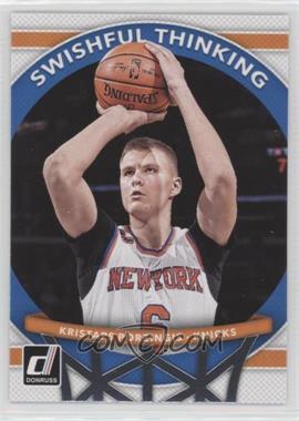 2017-18 Panini Donruss - Swishful Thinking #10 - Kristaps Porzingis