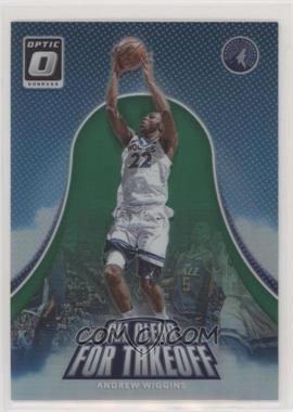 2017-18 Panini Donruss Optic - All Clear for Takeoff - Green Prizm #8 - Andrew Wiggins /5