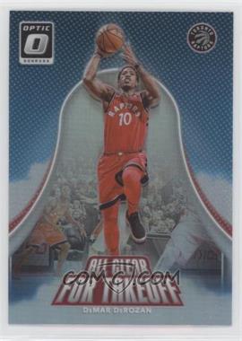 2017-18 Panini Donruss Optic - All Clear for Takeoff - Holo Silver Prizm #7 - DeMar DeRozan